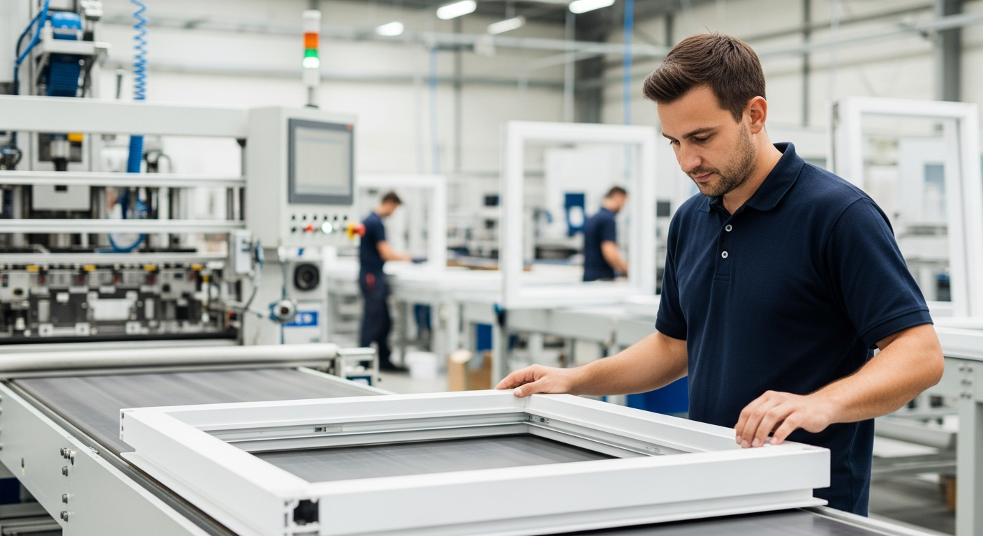 Behind the Scenes: Egelux's Production Process for High-Performance PVC Windows
